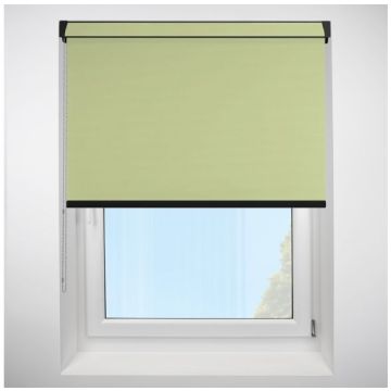 Polaris Blackout Pear Grip Fit Roller Blind with Black Cassette