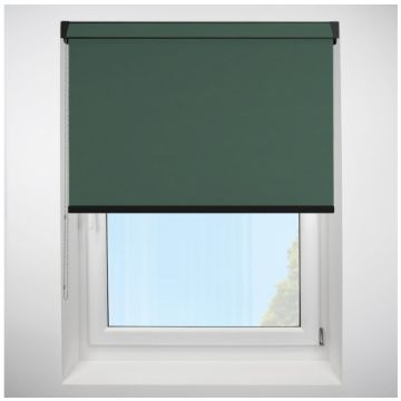 Polaris Blackout Pine Grip Fit Roller Blind with Black Cassette