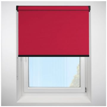 Polaris Blackout Poppy Grip Fit Roller Blind with Black Cassette