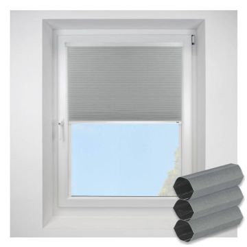 Intu Astral Blackout Pebble Pleated Blind