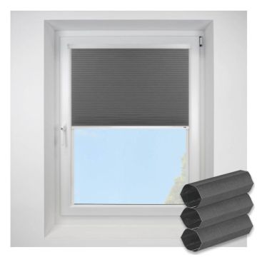 Intu Astral Blackout Slate Pleated Blind
