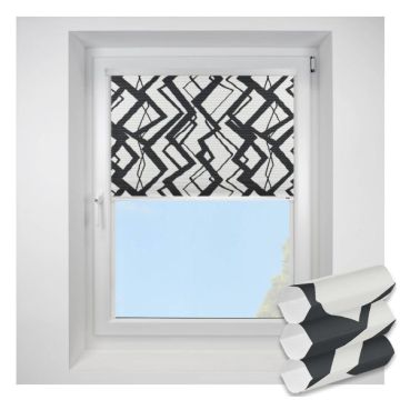 Intu Hive Decadence Black Pleated Blind