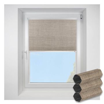 Intu Hive Deluxe Blackout Mauve Pleated Blind