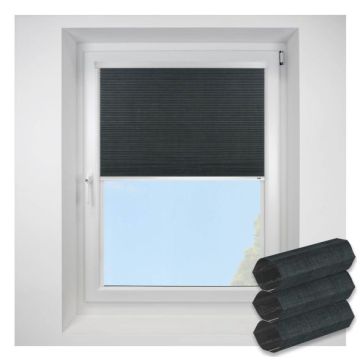 Intu Hive Deluxe Blackout Onyx Pleated Blind
