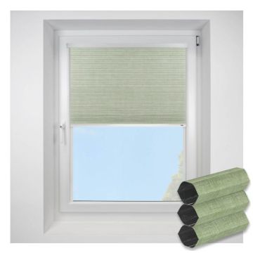 Intu Hive Deluxe Blackout Sage Pleated Blind