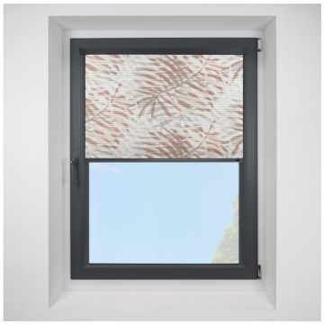 Intu Hive Dolce Spice Pleated Blind With Anthracite Cassette