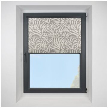 Intu Hive Envy Moonrock Pleated Blind With Anthracite Cassette