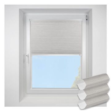 Intu Hive Silkweave Elephant Pleated Blind With White Cassette