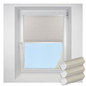 Intu Hive Silkweave Hills Pleated Blind With White Cassette