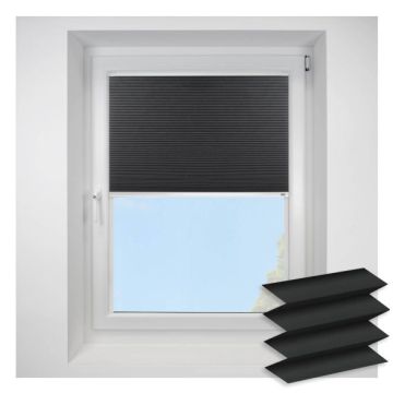 Intu Micro Infusion Asc Black Pleated Blind