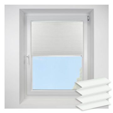 Intu Micro Infusion Asc White Pleated Blind