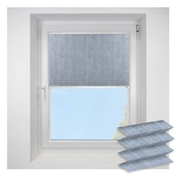 Intu Micro Radiance Asc Atlantic Blue Pleated Blind