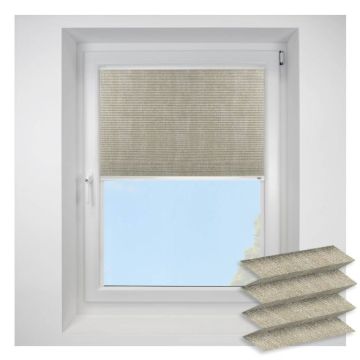 Intu Micro Radiance Asc Metallic Bronze Pleated Blind