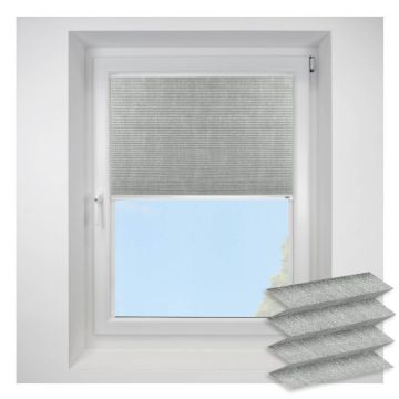 Intu Micro Radiance Asc Pearl Grey Pleated Blind