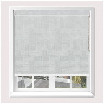 Open Cassette 70 Patiche Silver Roller Blind  