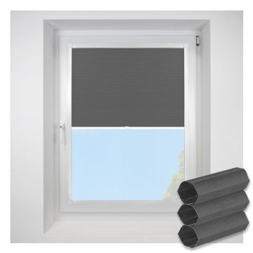 Astral Blackout Slate Perfect Fit Pleated Blinds