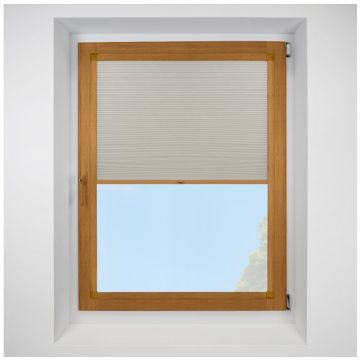Blackout Fr swan Perfect Fit RollerPleated Blind