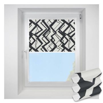 Hive Decadence Black Perfect Fit Pleated Blinds
