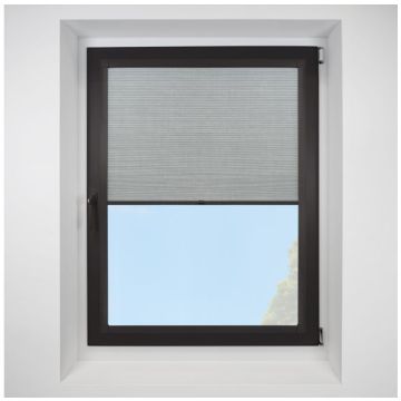 Deluxe Blackout dove Perfect Fit RollerPleated Blind