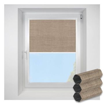 Hive Deluxe Blackout Mauve Perfect Fit Pleated Blinds
