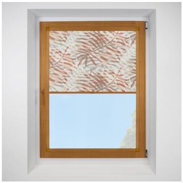 Hive Dolce Spice Perfect Fit Pleated Blinds with Golden Oak Frame