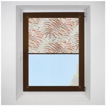 Hive Dolce Spice Perfect Fit Pleated Blinds with Mahogany Frame