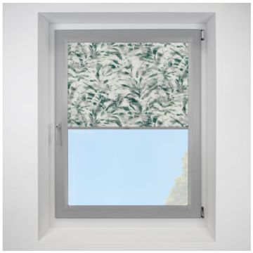 Hive Idole Forest Green Perfect Fit Pleated Blinds with Light Forest Green Frame