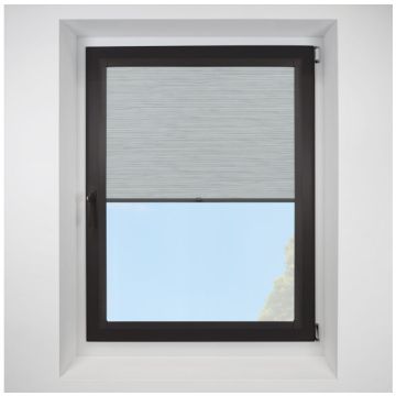 Silkweave Blackout ash Perfect Fit RollerPleated Blind