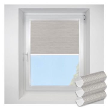 Silkweave elephant Perfect Fit RollerPleated Blind