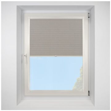 Hive Telia Nutshell Perfect Fit Pleated Blinds with Cream Frame