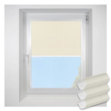 Hive Telia Oyster Perfect Fit Pleated Blinds