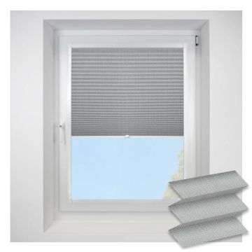 Calia Asc Fr Charcoal Perfect Fit RollerPleated Blind