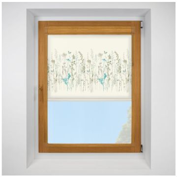 Algarve summer Perfect Fit RollerPleated Blind