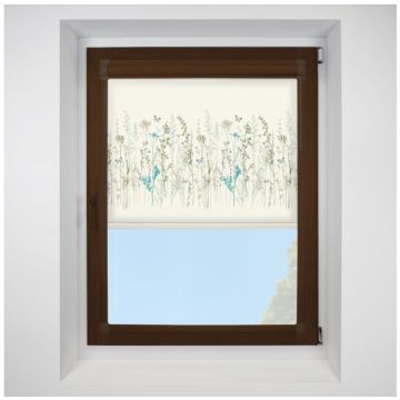 Algarve summer Perfect Fit RollerPleated Blind