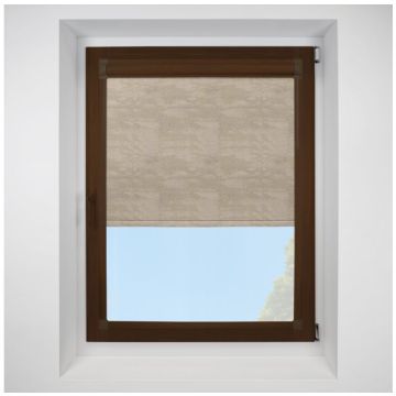 Argent gold Perfect Fit RollerPleated Blind