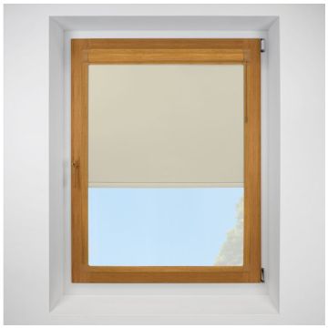 Banlight Duo Fr Blackout Calico Perfect Fit RollerPleated Blind