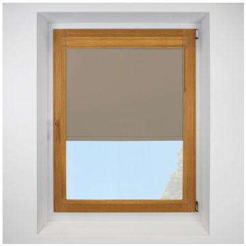 Banlight Duo Fr Blackout sand Perfect Fit RollerPleated Blind