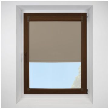 Banlight Duo Fr Blackout sand Perfect Fit RollerPleated Blind