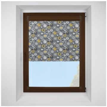 Birdsong midnight Perfect Fit RollerPleated Blind