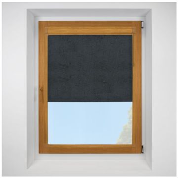 Boston Fr black Perfect Fit RollerPleated Blind