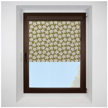 brighton stripe Perfect Fit RollerPleated Blind