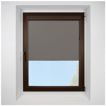 Exlite slate Perfect Fit RollerPleated Blind