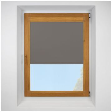 Exlite slate Perfect Fit RollerPleated Blind