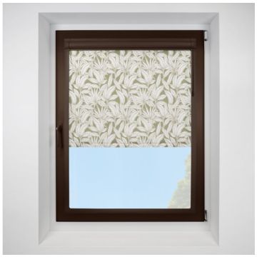 brighton stripe Perfect Fit RollerPleated Blind