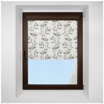 brighton stripe Perfect Fit RollerPleated Blind