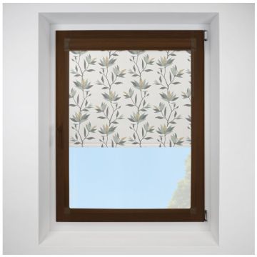 brighton stripe Perfect Fit RollerPleated Blind