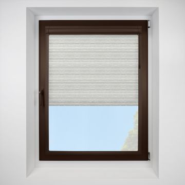 Monterey shale Perfect Fit RollerPleated Blind