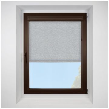 Nordic Asc silver Perfect Fit RollerPleated Blind