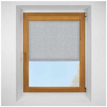 Nordic Asc silver Perfect Fit RollerPleated Blind