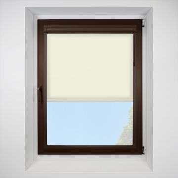 Ribbon Asc cream Perfect Fit RollerPleated Blind